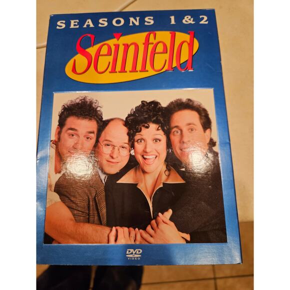 Seinfeld Seasons 1 & 2 Four DVD  13 hours - Picture 1 of 1